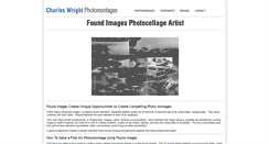 Desktop Screenshot of charleswrightphotomontages.com